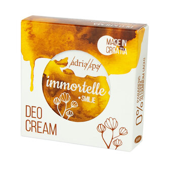 Deo cr&egrave;me -  Immortelle - Citrus geur,  75gr