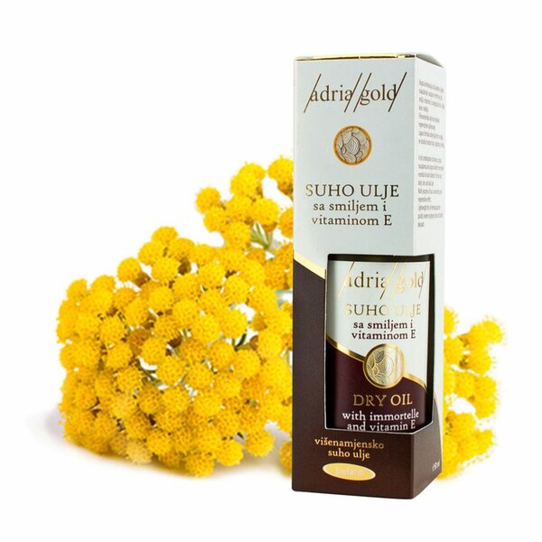 Droge olie met Immortelle (50ml)