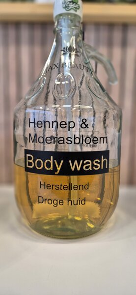 Refill Bodywash - Hennep en Moerasbloem conditioner v.a. 100 ml