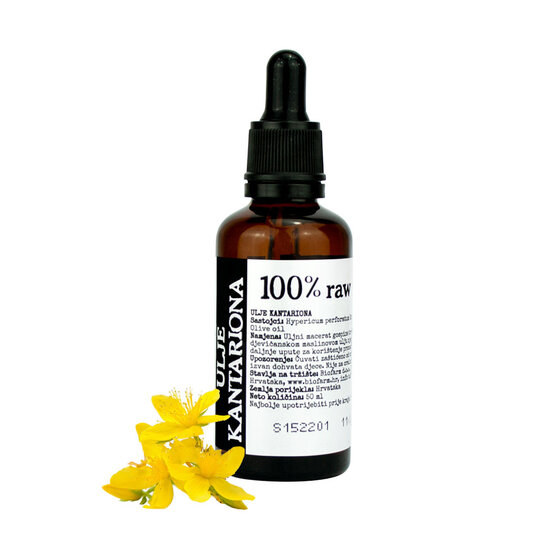 Sint-janskruidolie - 100% Raw  (50 ml)